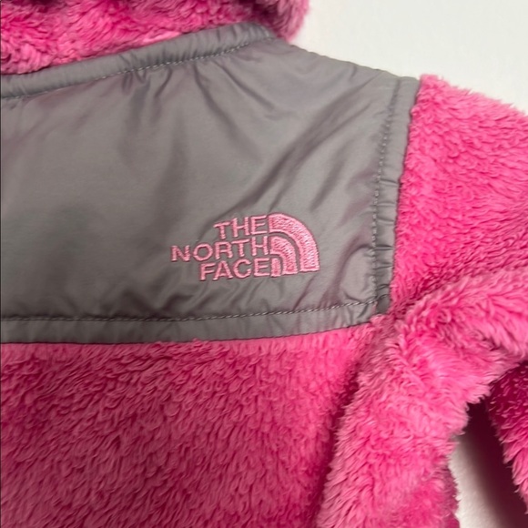 The North Face Pink and Gray Fleece Jacket - Picture 3 of 5